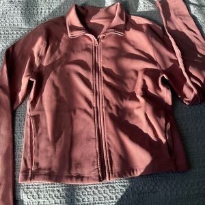 Abercrombie ribbed athletic jacket